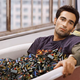 Image for article titled Misinformed Man Riding Out Storm In Bathtub Filled With Batteries